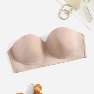 Strapless bra
